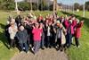 Camberley & District U3A at Tynwald Hill, Isle of Man